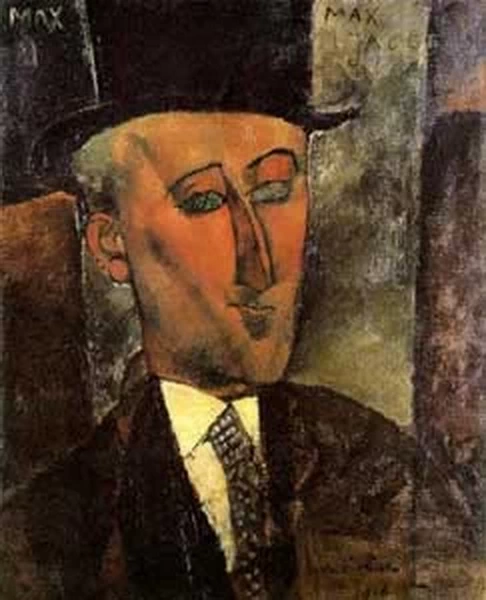 Amedeo Modigliani - 185, Ritratto di Max Jacob, Kunstsammlung Nordrhein, Westfalen, Dusseldorf